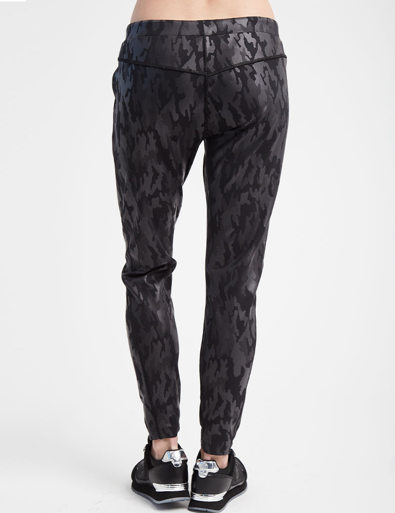 HBT INSOLITES - CRUZ PANTALON BLACK PALM
