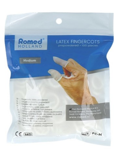 Romed Vingercondooms Latex M 100ST
