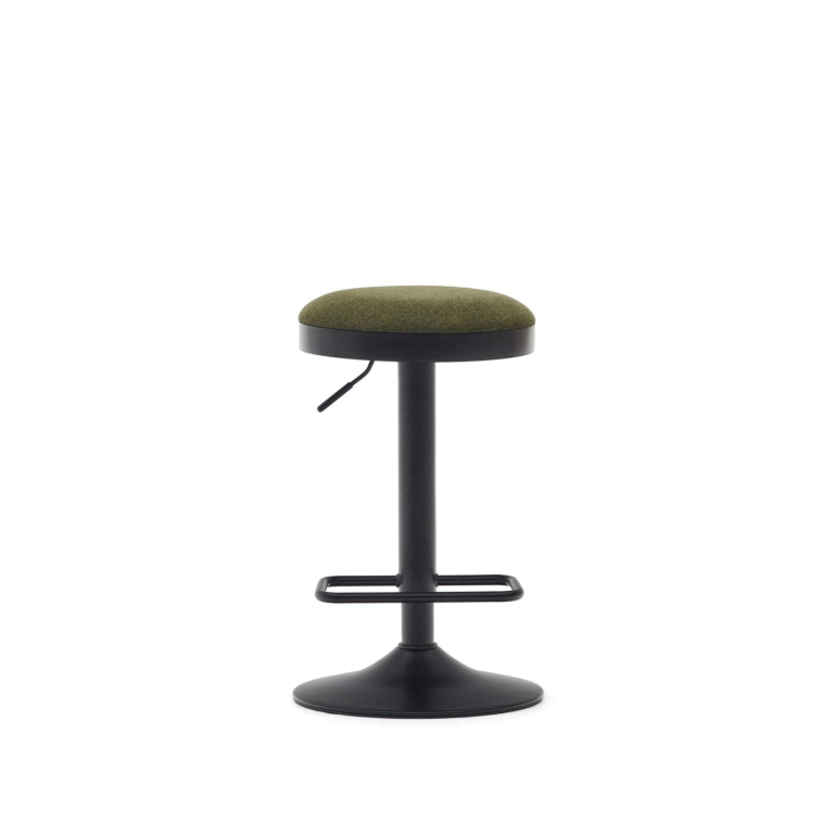 Kave Home Zaib verstelbare barkruk 58/80 beige