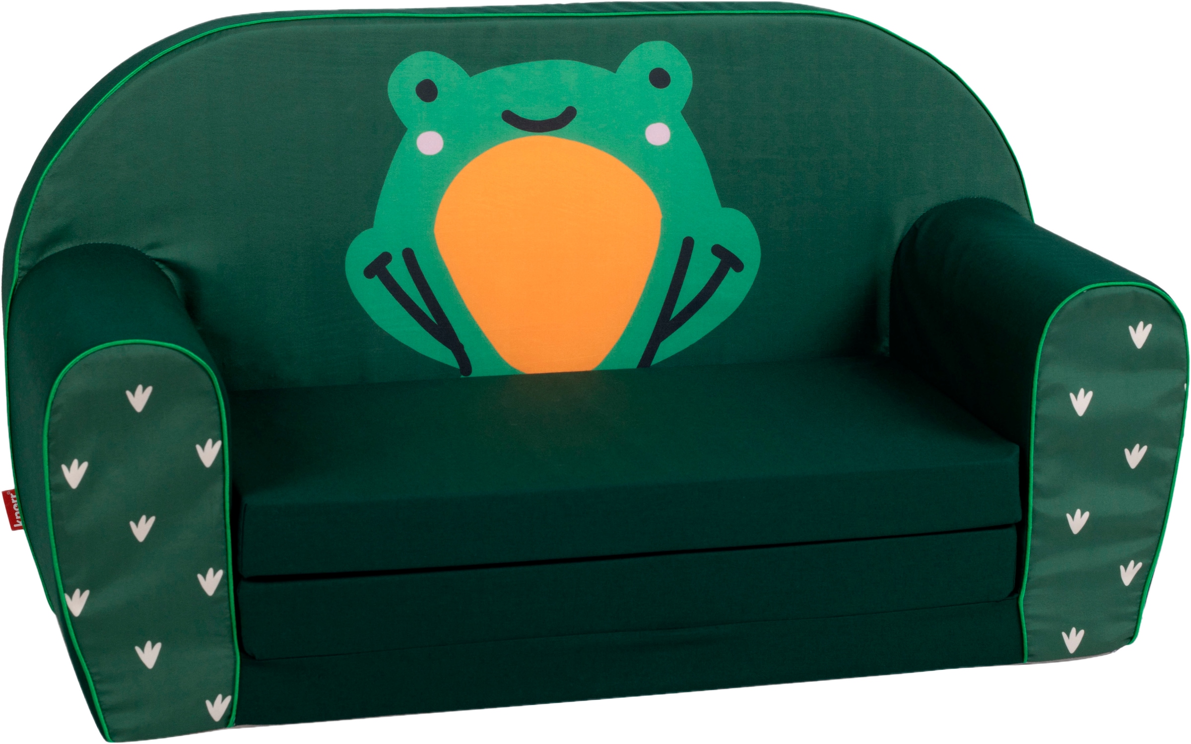 Knorrtoys® Sofa »Green frog« für Kinder; Made in Europe