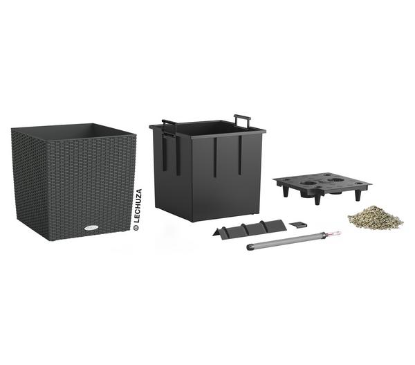 LECHUZA® Kunststoff-Topf Cube Cottage,