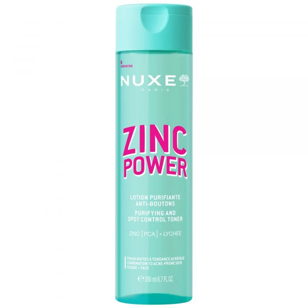 Nuxe Zinc Power Loção Purificante Peles Mistas a Oleosas 200ml