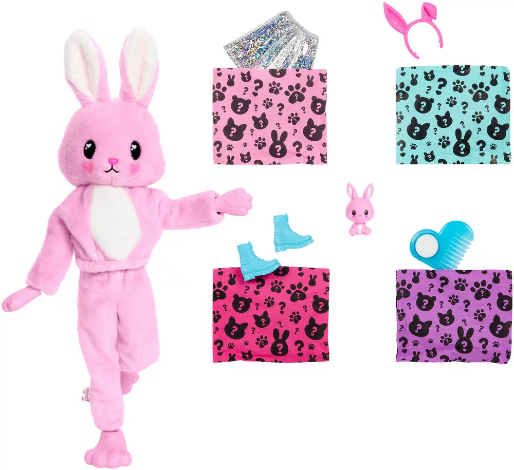 BARBIE - POUPEE CUTIE REVEAL LAPIN