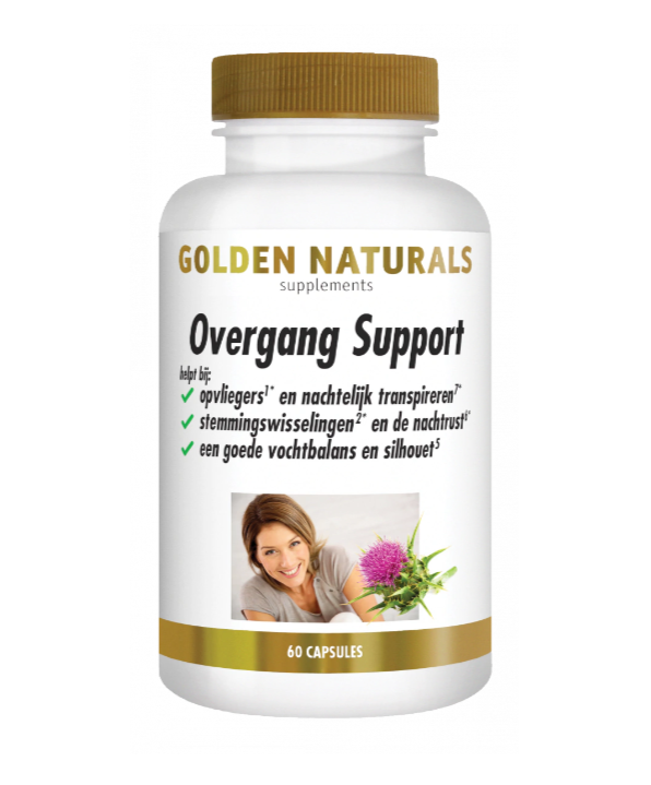 Golden Naturals Overgang Support 60 vegetarische capsules