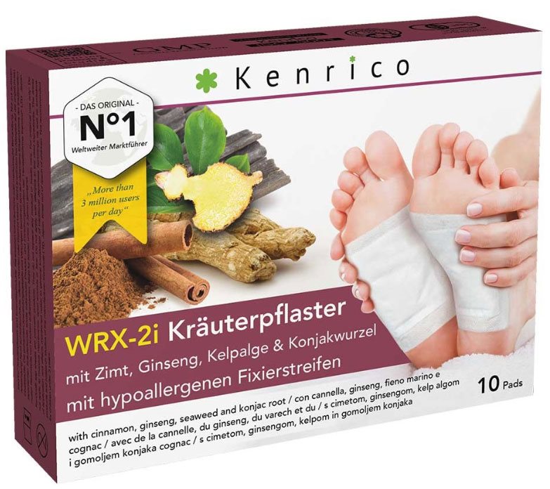 KENRICO Kräuterpflaster Pfl Zimt Ginseng Kelpalge Konjakwurzel 10 Stk