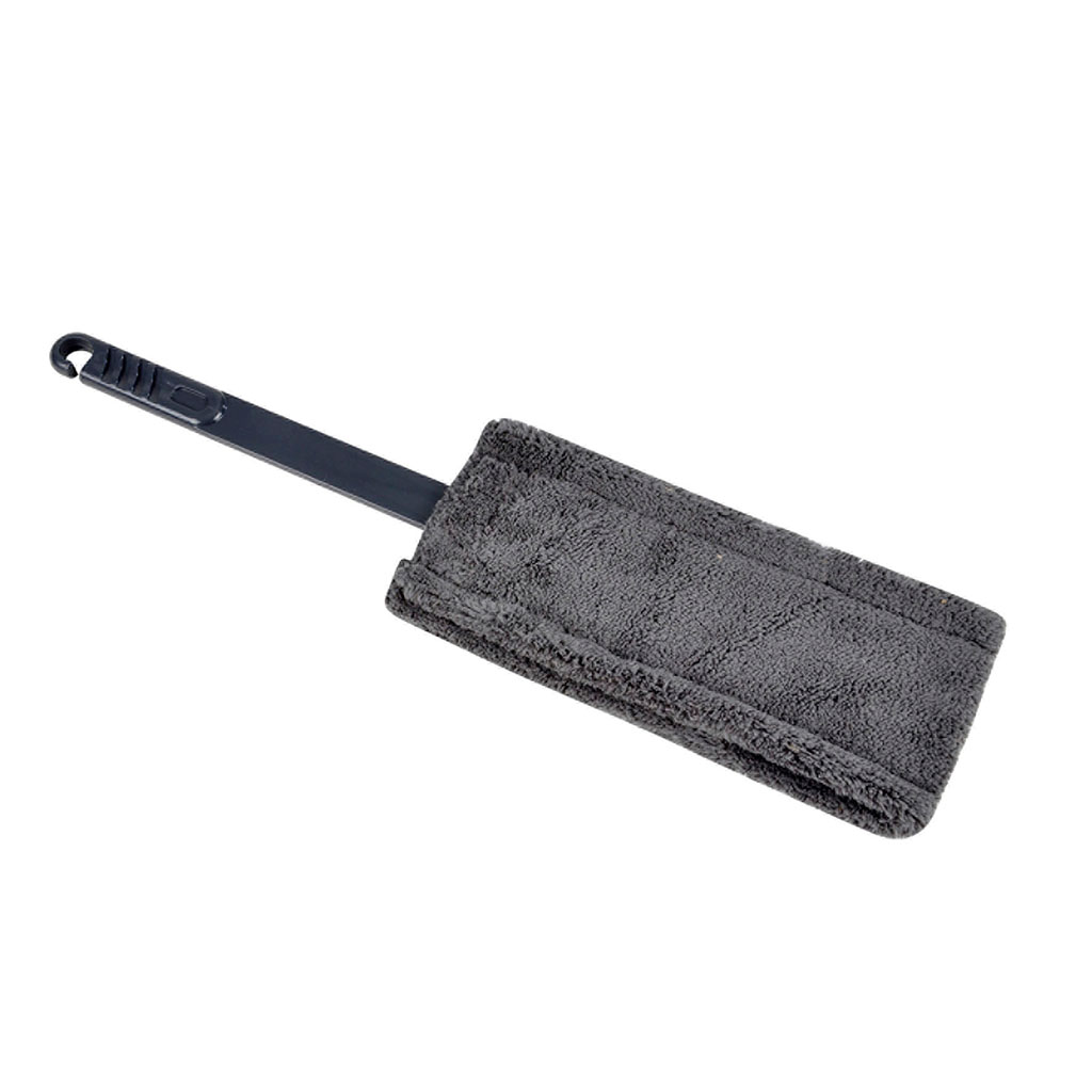 Brosse pour radiateur microfibre anthracite 11x44.5cm