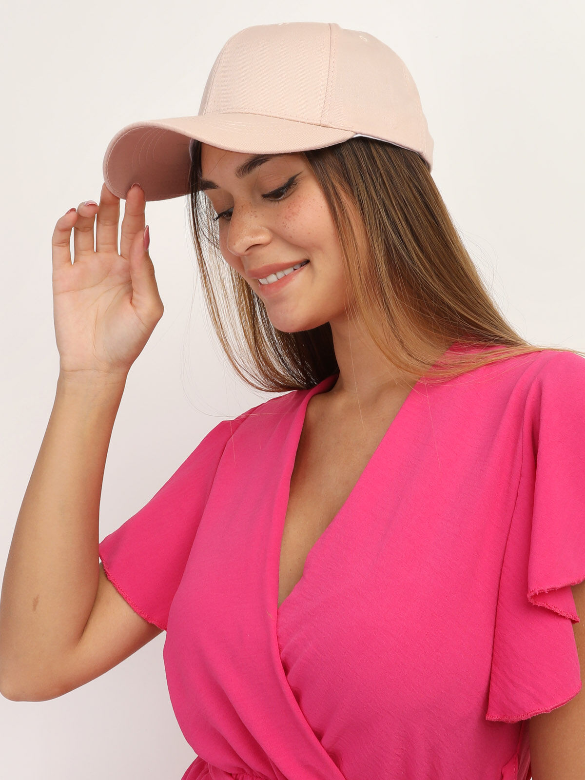 Casquette unie- Beige