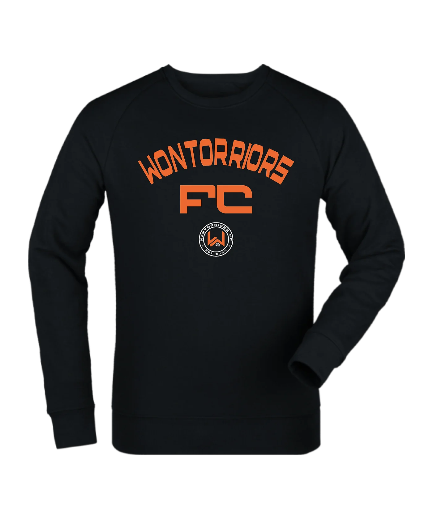 Wontorriors FC Fan Sweatshirt Schwarz FC002