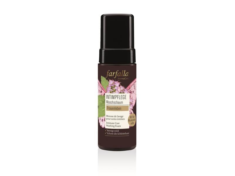 Farfalla Intimpflege Frauenleben 150 ml Natürliche Waschlotion zur sanften Reinigung des Intimbereichs