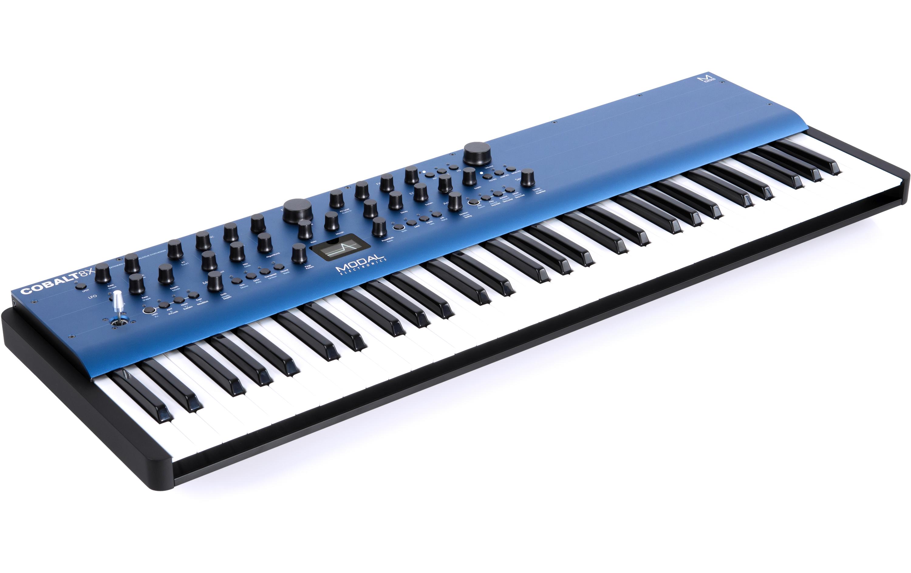 Synthesizer Cobalt8X<br>8-stimmiger erweiterter virtuell-analoger Synthesizer 61-Tasten-Tastatur