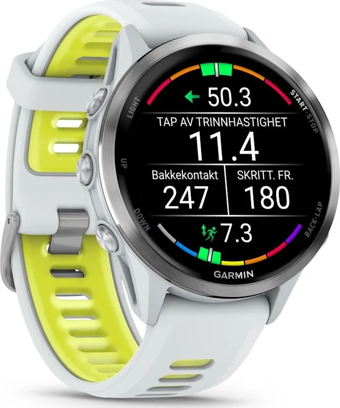Garmin Forerunner 970 Whitestone/amp Yellow