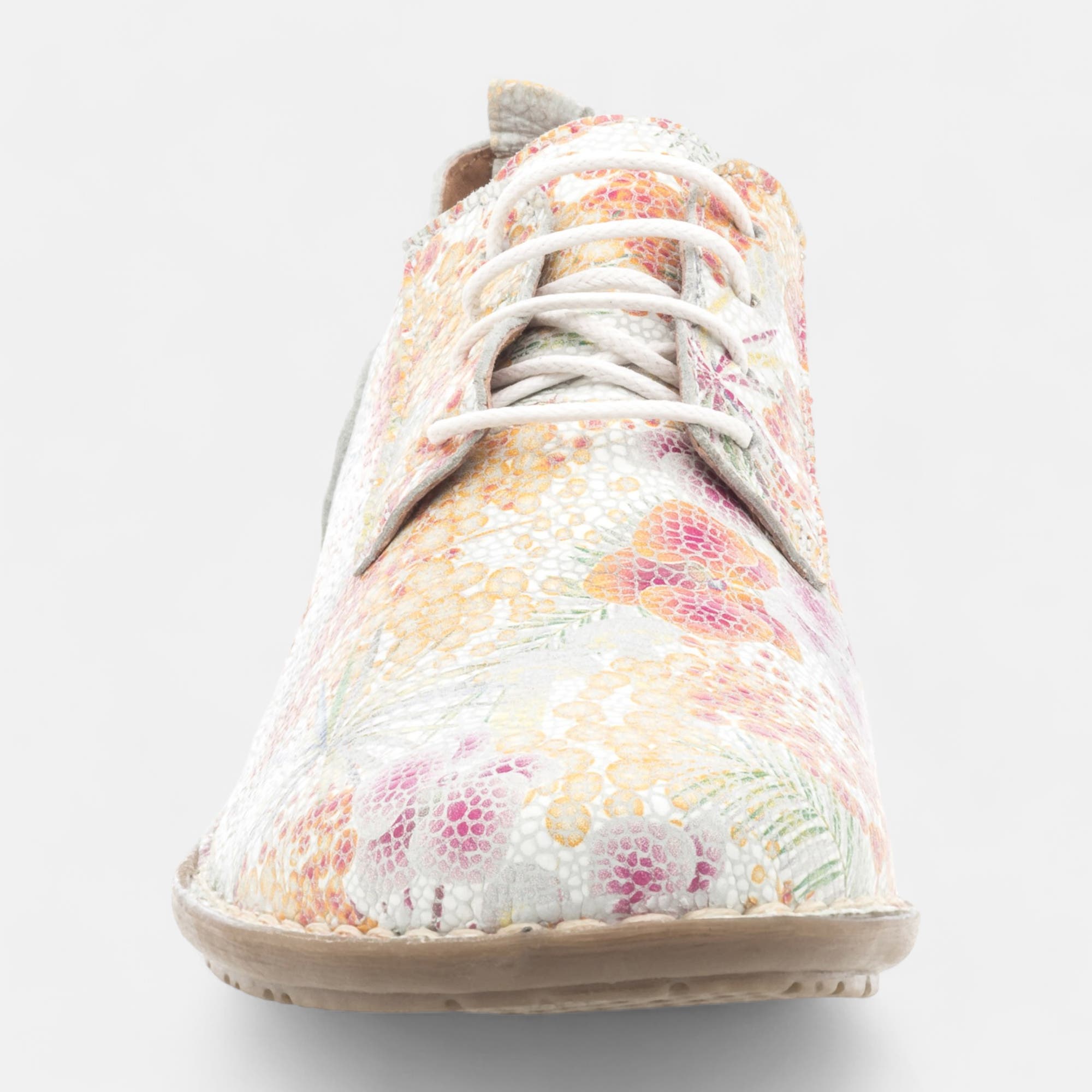 Derbies Femme en cuir multicolore