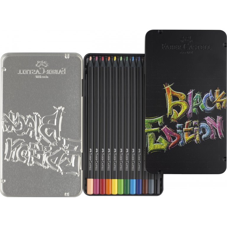 Faber-Castell Farbstift Black Edition Set