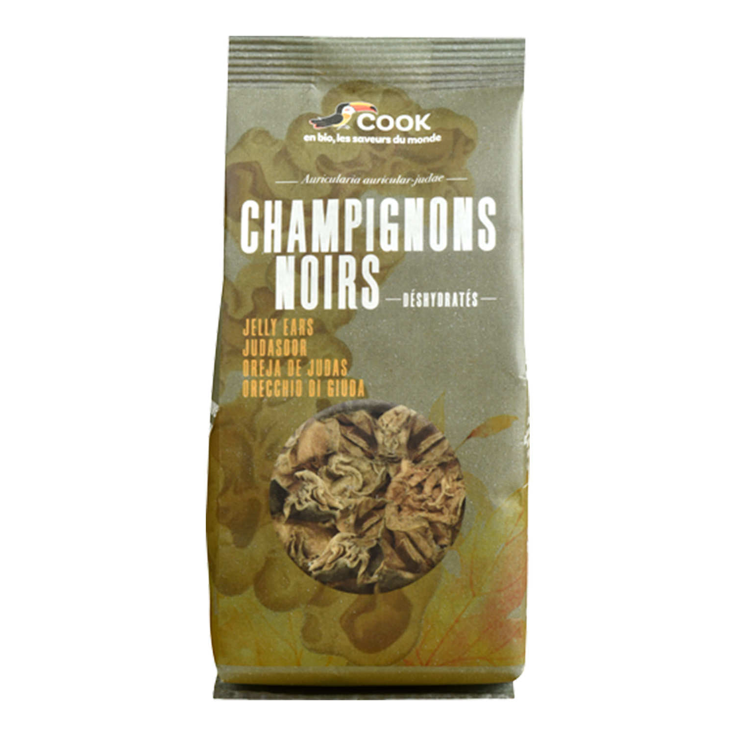 Champignons noirs déshydratés bio