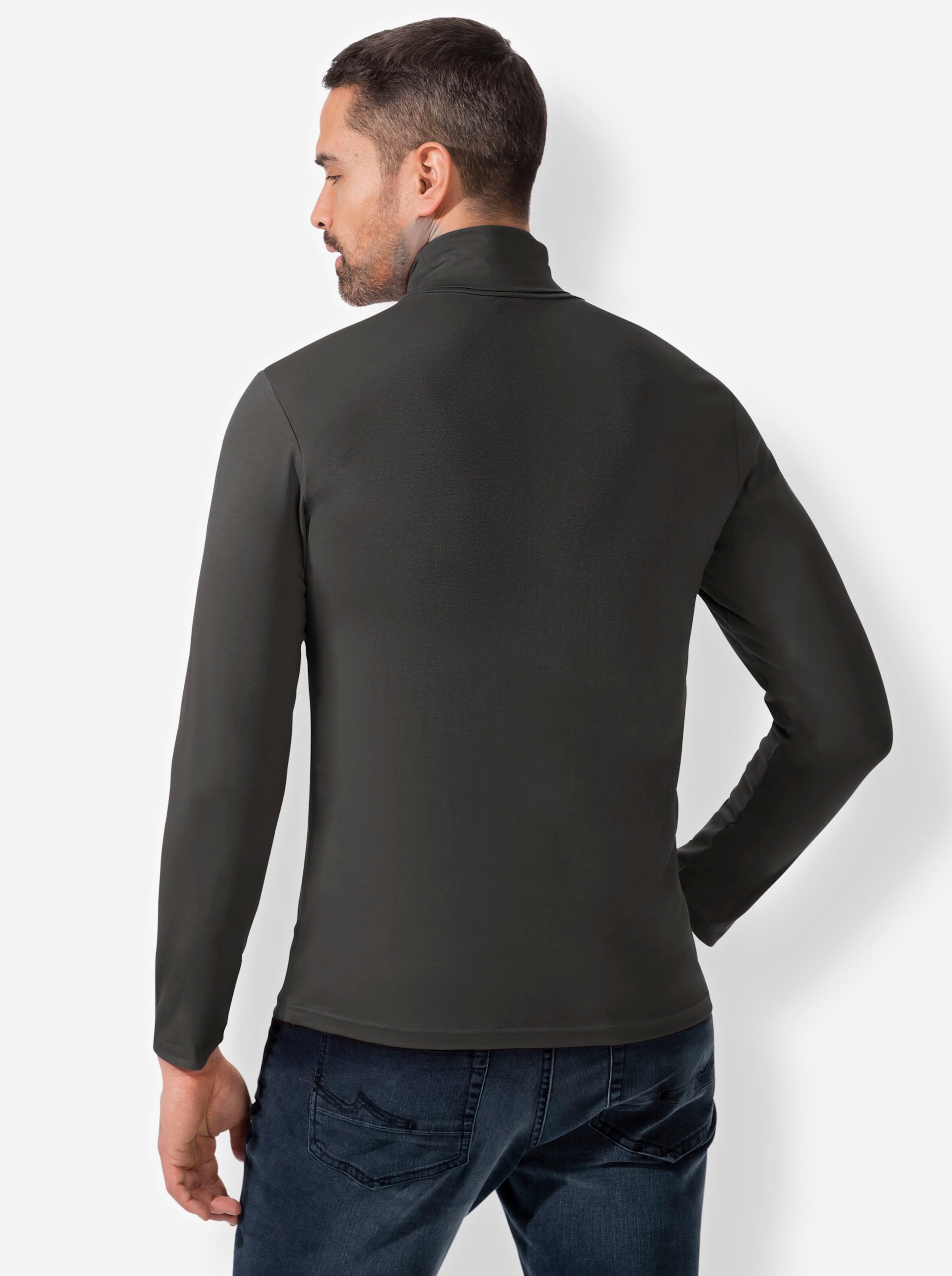 Rollkragen-Shirt