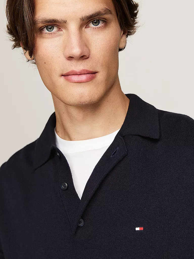 TOMMY HILFIGER Poloshirt PIMA  blau