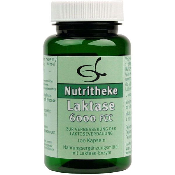 green line NUTRITHEKE Laktase 6.000 FCC