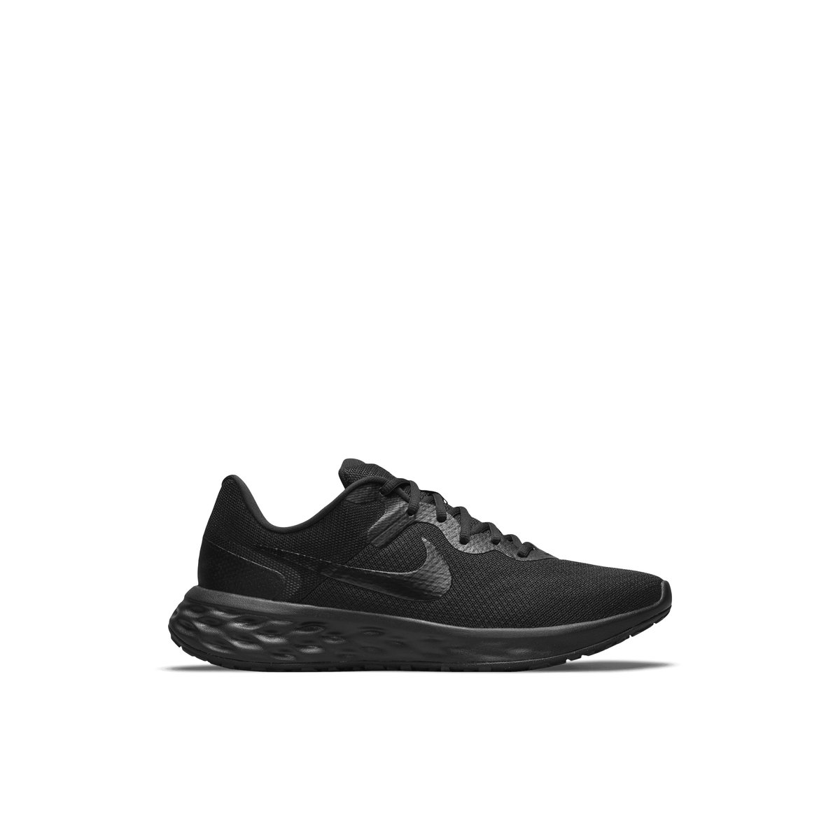 NIKE-Revolutn6-m-Baskets - Talon plat - Noir/Noir