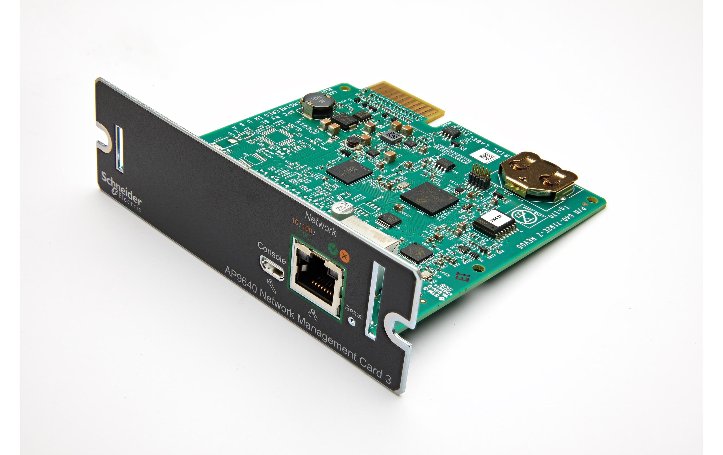 Management Card AP9640<br>UPS Network Management Card 3