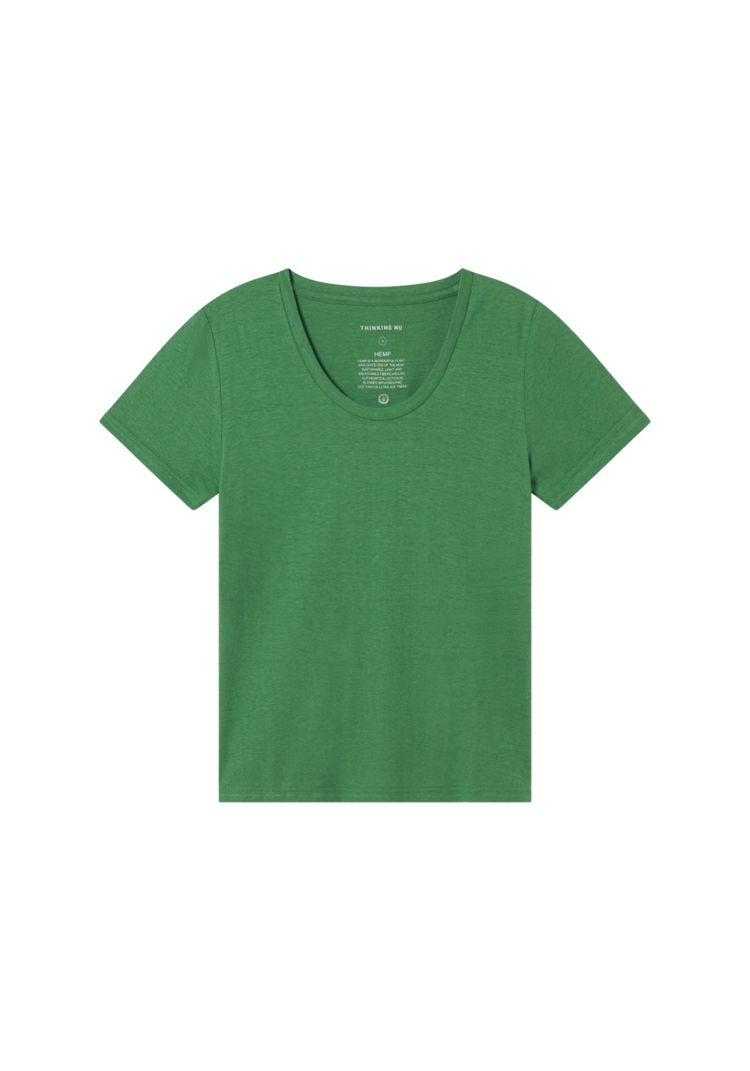 Thinking Mu T-Shirt Regina Clover Green