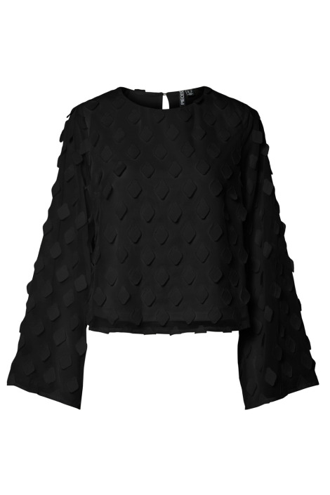 Pieces zwarte dames blouse