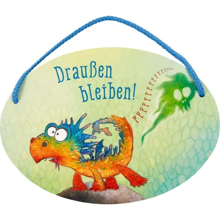 Die Spiegelburg Türschild (Nachtleuchtend) Furzipups