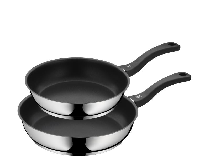 WMF Bratpfanne Devil 2-teilig Zwei Bratpfannen, Ø 24 und 28 cm, aus Edelstahl