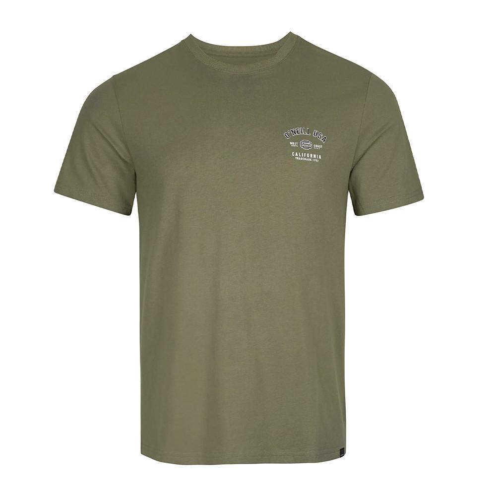 O'Neill T-shirt Kaki Homme O'Neill State Chest