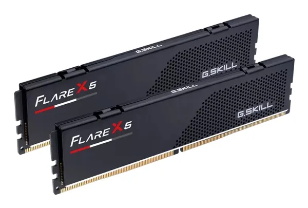 G.Skill Flare X5 - DDR5 - sæt - 64 GB: 2 x 32 GB - DIMM 288-PIN lav profil - 3000 MT/s / PC5-24000 - CL36 - 1.35 V - ikke bufferet - on-die ECC - mat sort