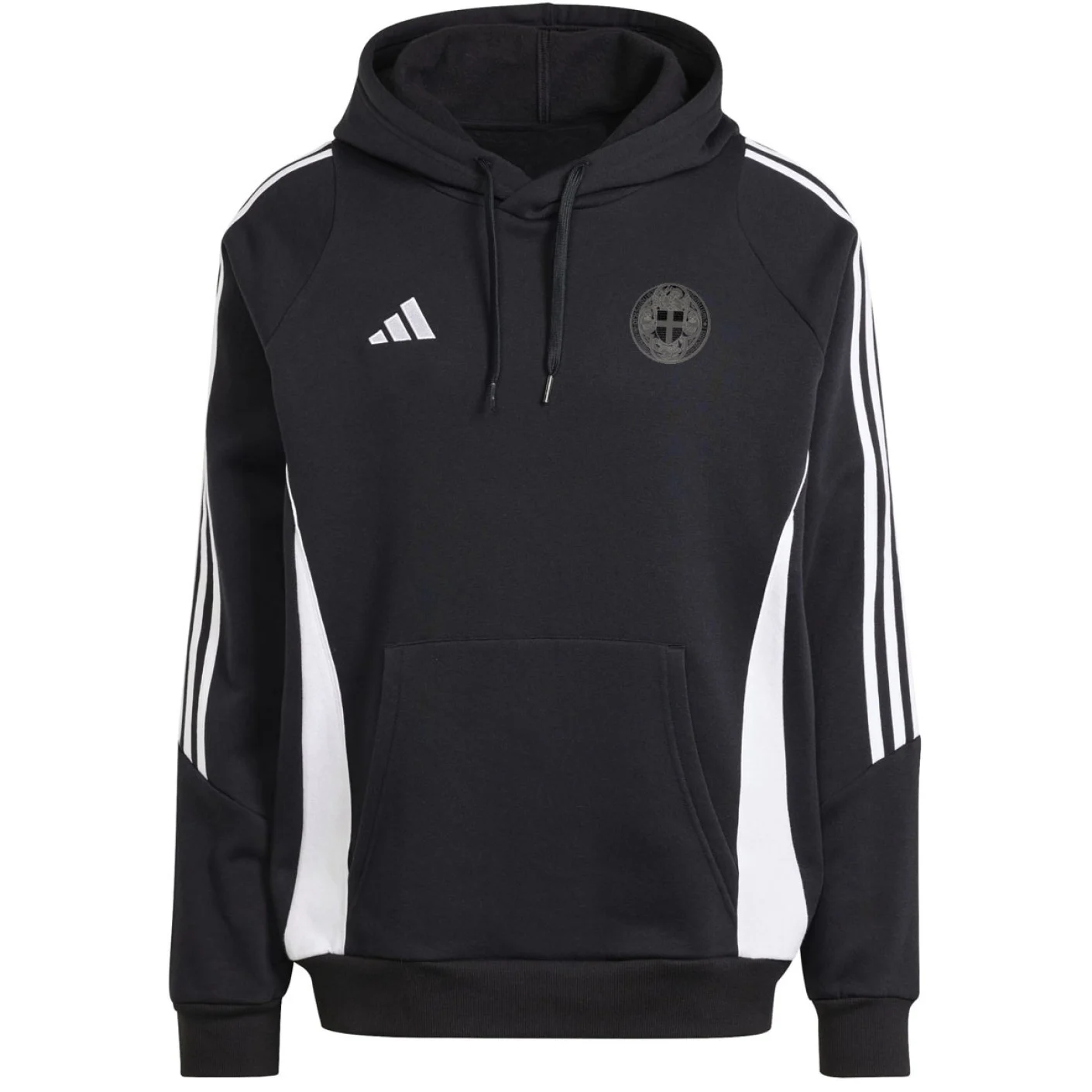 Adidas PEC Zwolle Hoodie Stadswapen Kids Zwart Wit