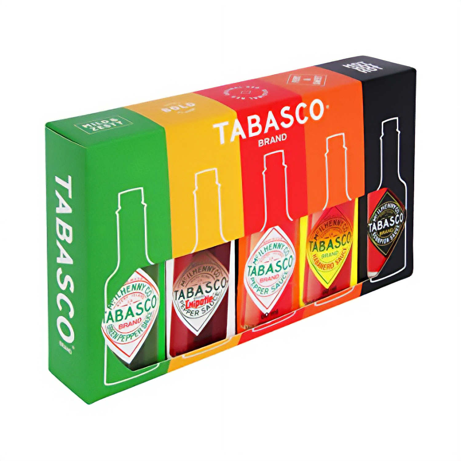 Coffret Tabasco Brand Gift - 5 saveurs x 60ml
