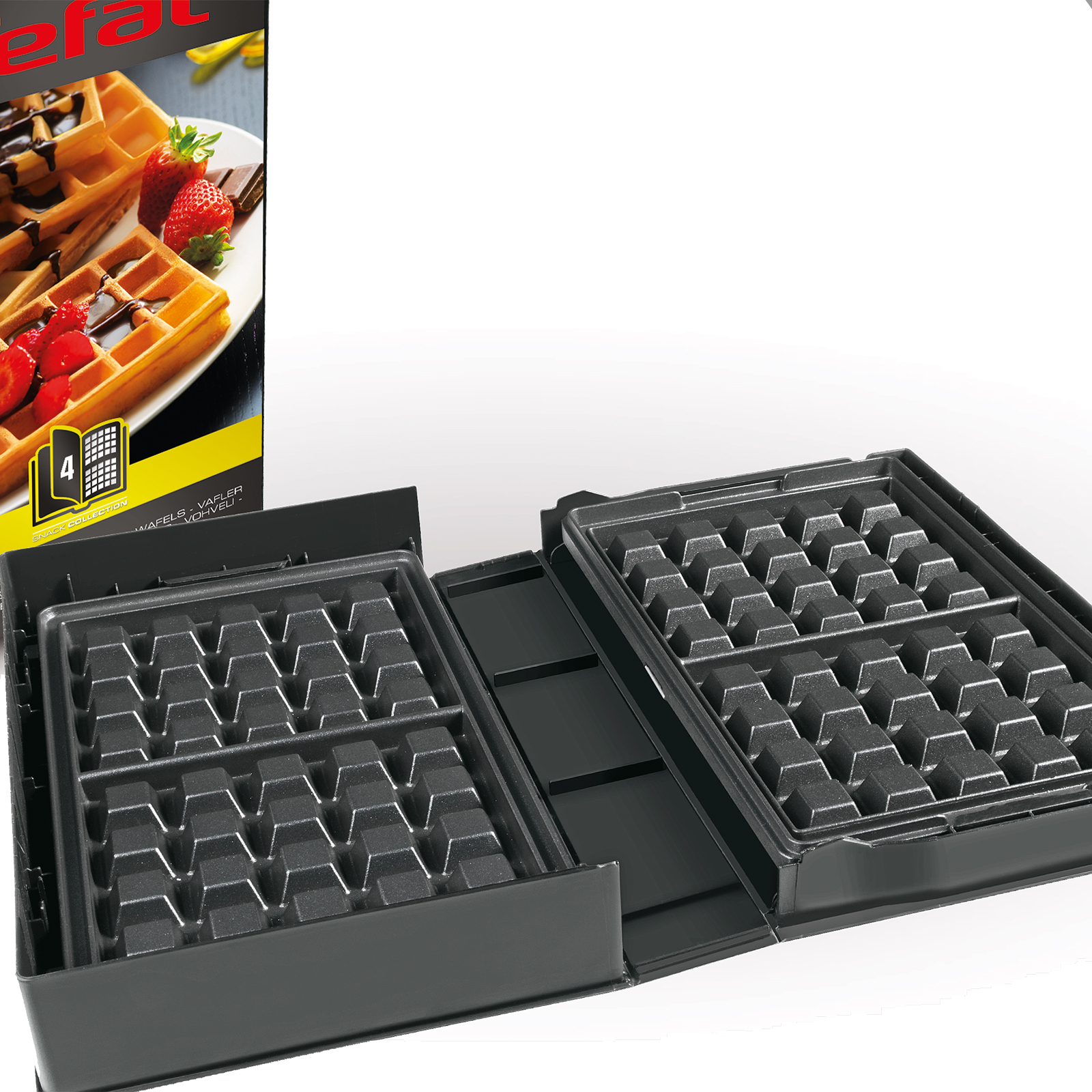 TEFAL Sandwichmaker SNACK-COLLECTION SW857D - Edelstahl