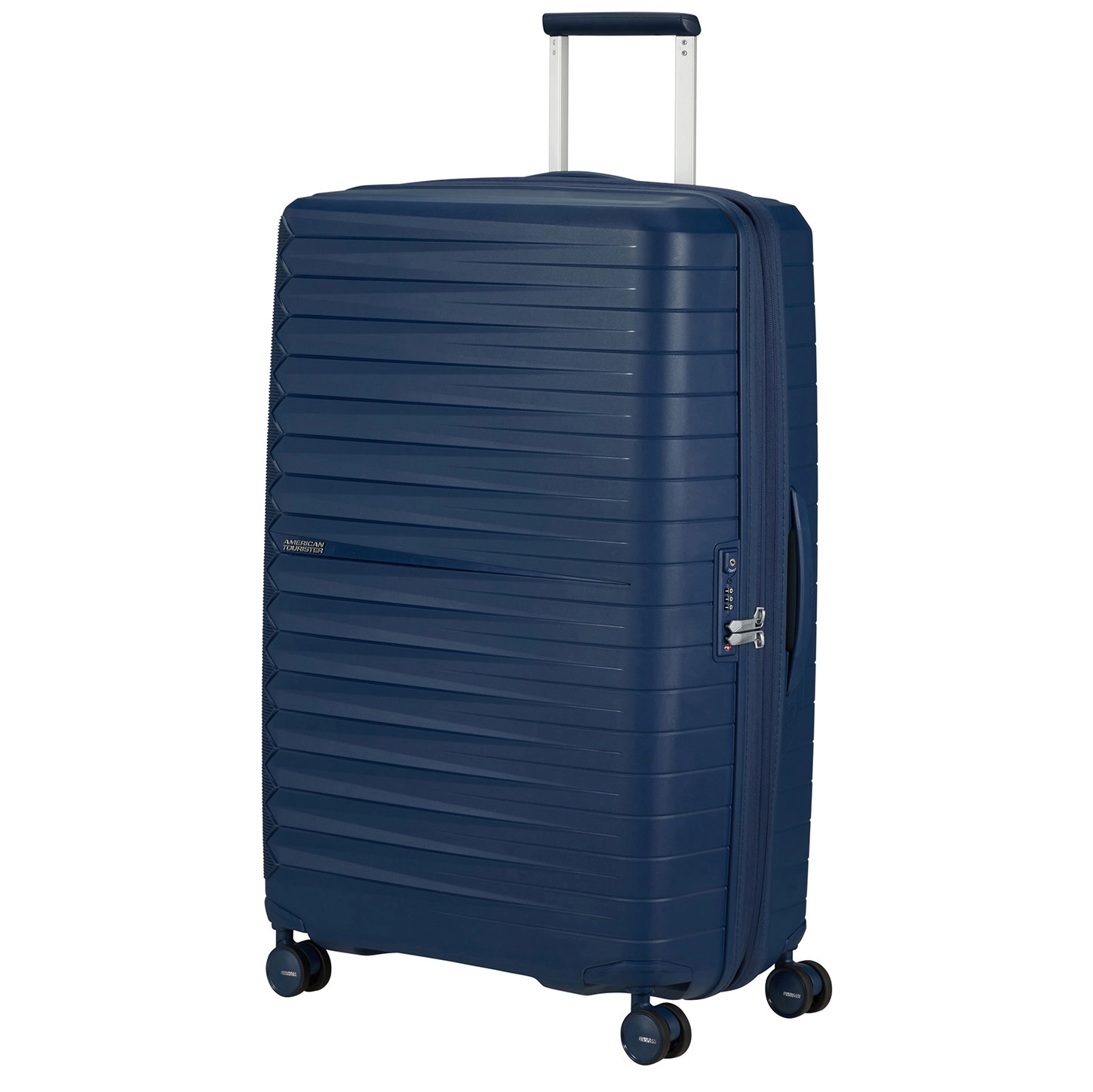 American Tourister Fastforward Spinner 78 EXP Navy Blue
