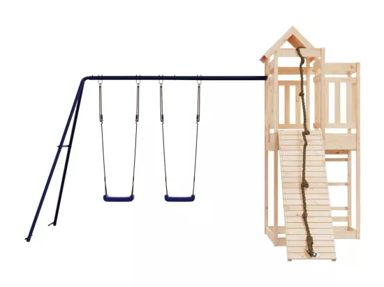 Aire de jeux d'extérieur bois de pin massif