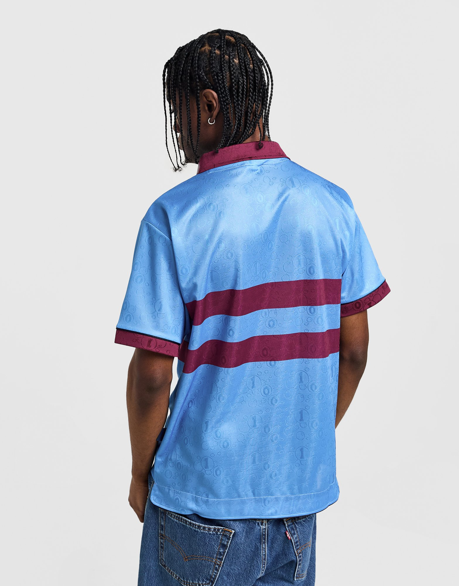 Score Draw Maillot West Ham United '95 Rétro Match Extérieur