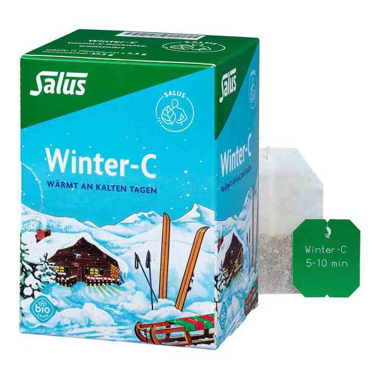 Winter-C Vitamin-C-Früchtetee mit nat.Aroma Salus, 15 St