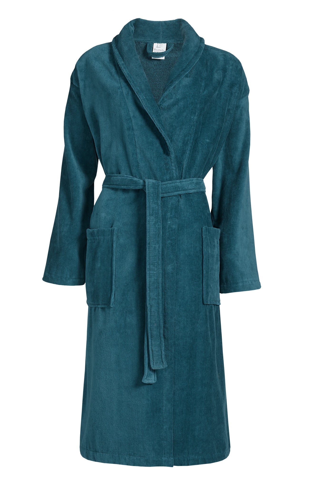 Prestige Badjas Faded Denim | XXL | Blauw | Katoen