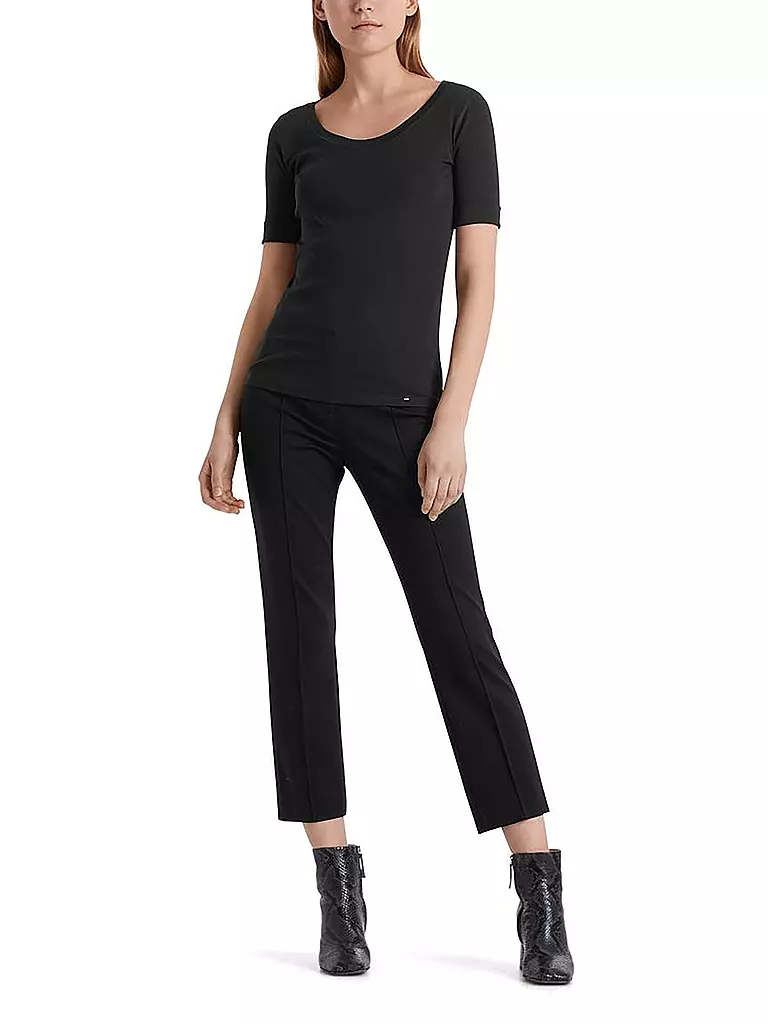 MARC CAIN Hose Jogging Fit schwarz