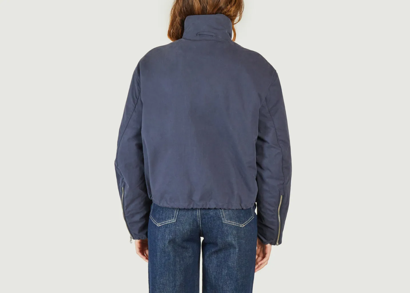 Blouson col montant avec veste intérieure détachable River Samsoe Samsoe
