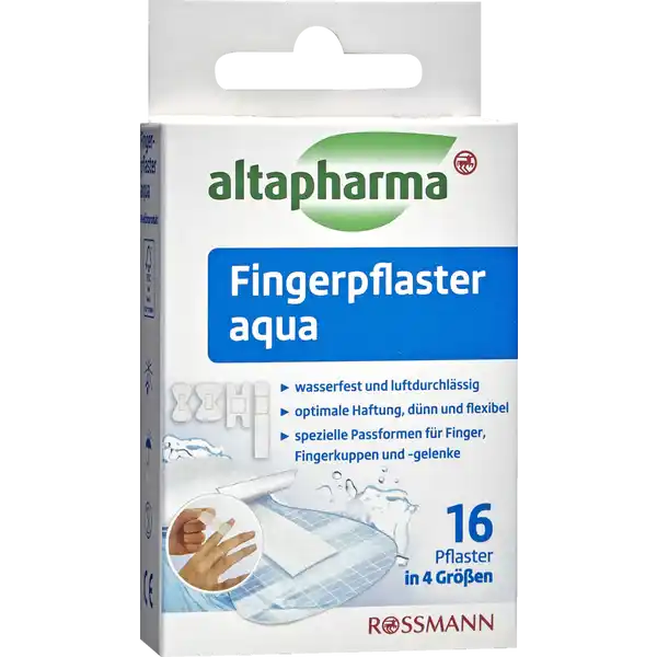 Fingerpflaster aqua