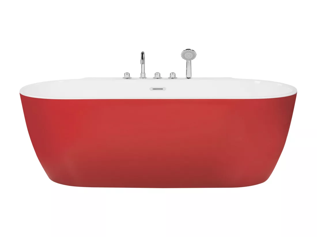 Baignoire îlot rouge 170 x 80 cm ROTSO