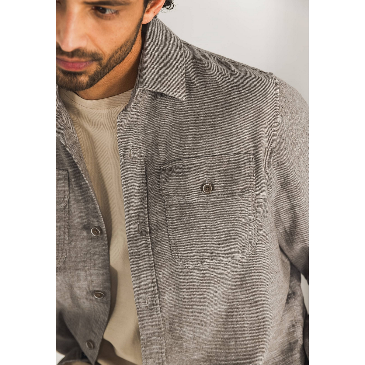 Heren Overshirt Pisa-S25-M1
