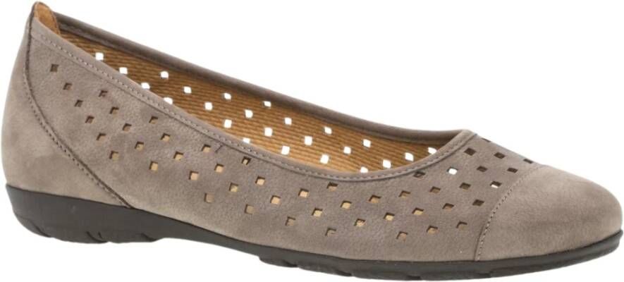 Gabor Casual Wallaby Ballerina`s Brown Dames