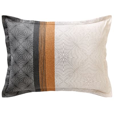 Linge de lit en satin de coton rayures de motifs