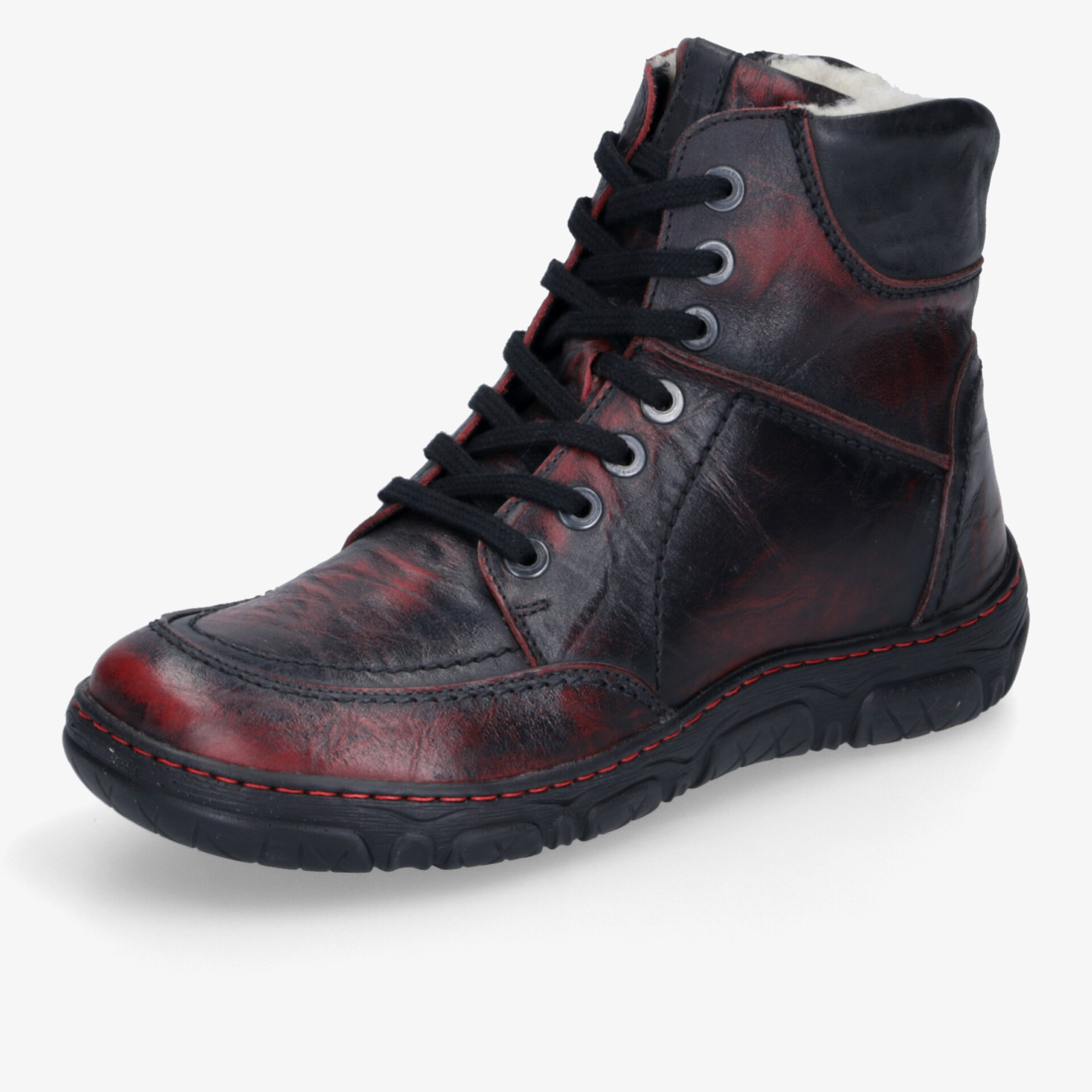 KRISBUT Damen Winter Boots rot
