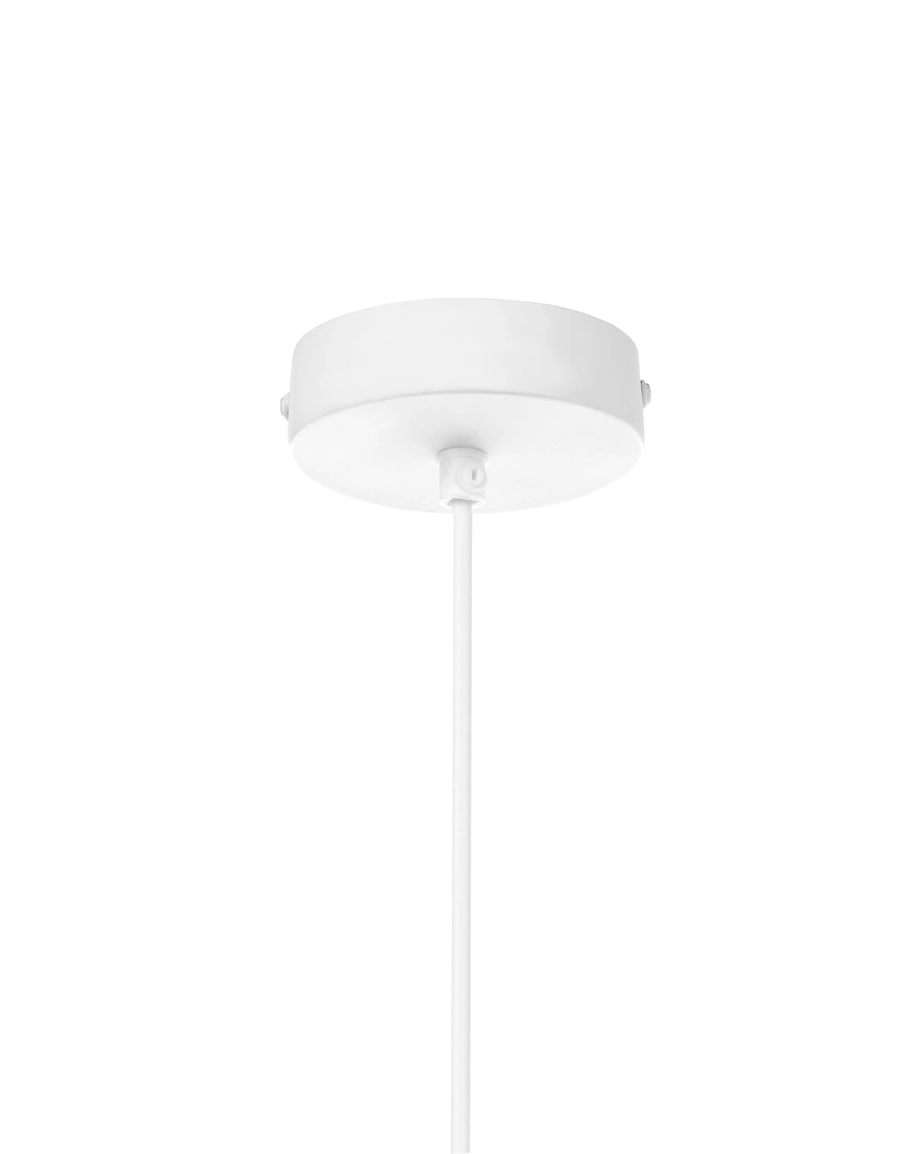 Hanglamp PORONGOS Papier-mâché Wit
