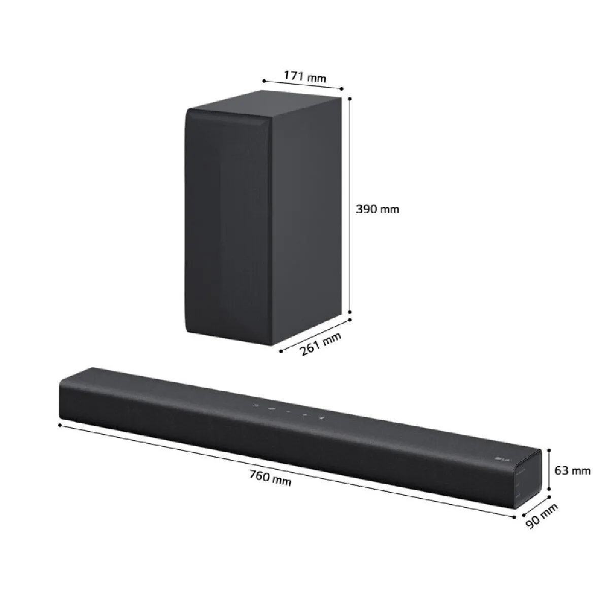 LG S60Q - Noir