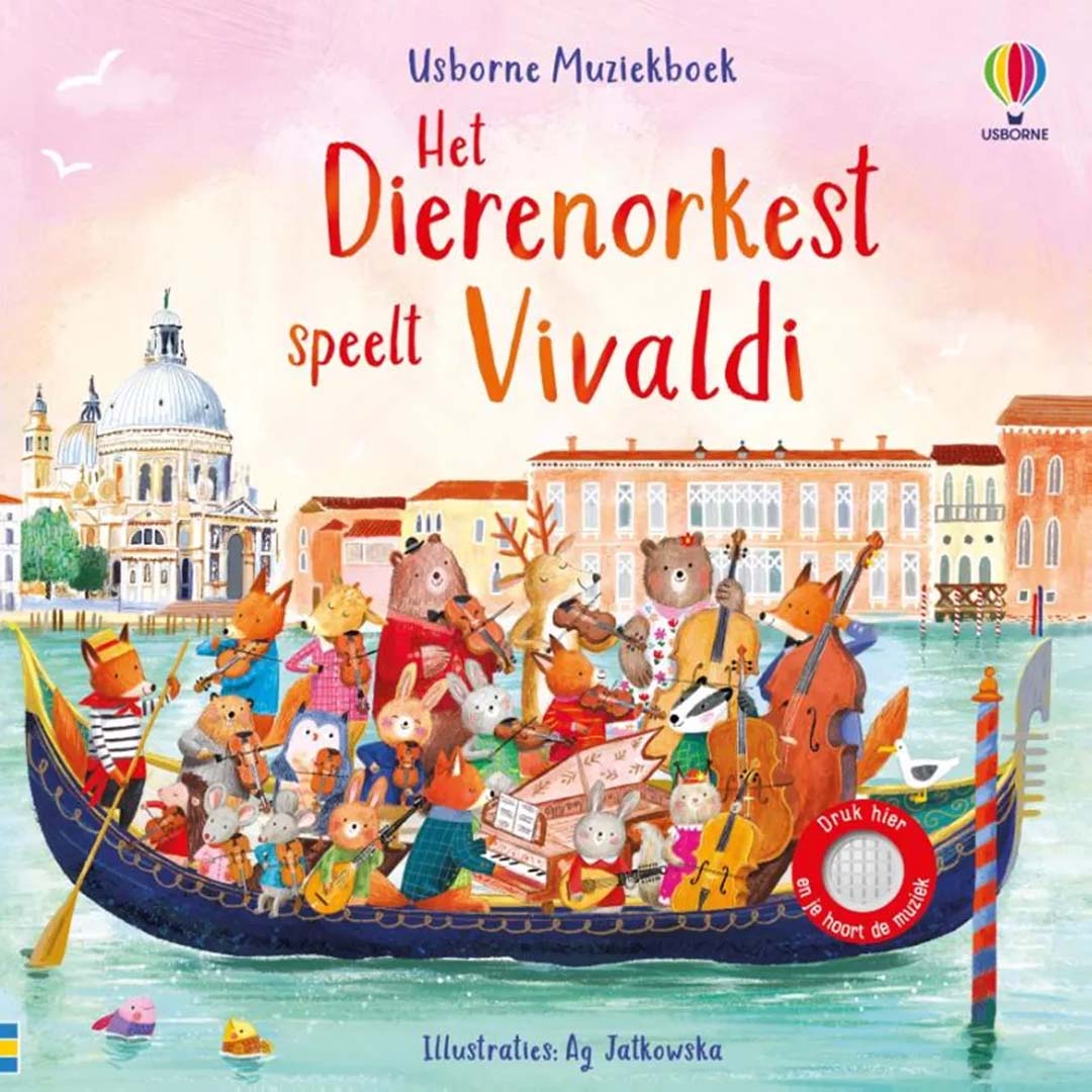 Uitgeverij usborne het dierenorkest speelt vivaldi