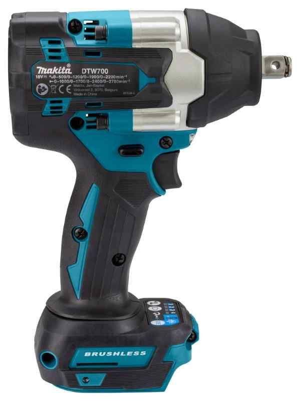 Makita DTW700RTJ 18V Li-ion accu slagmoersleutel set (2x5.0 Ah) in Mbox - 1/2