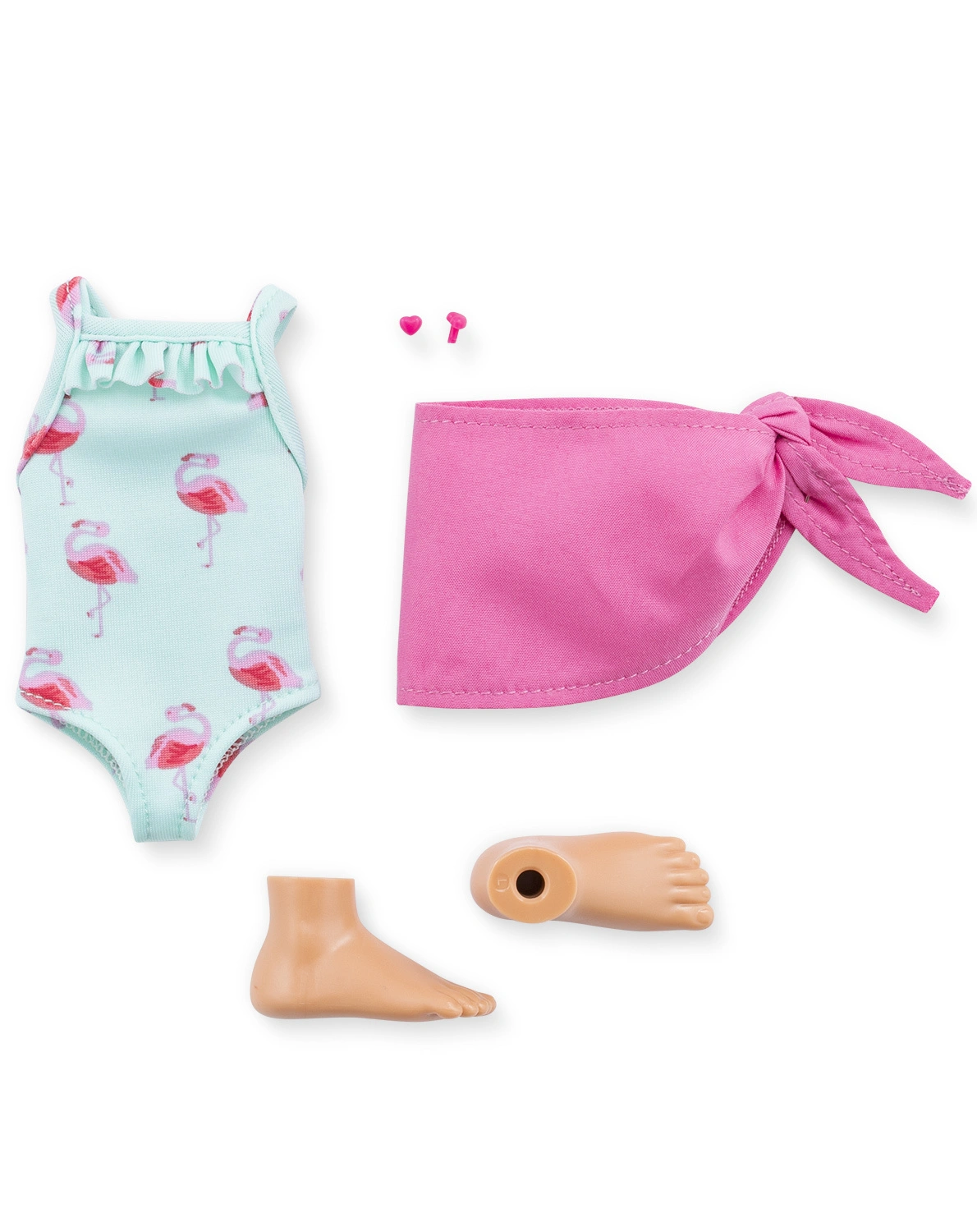 Ankleidepuppe VALENTINE BEACH SET (28cm) mit Zubehör